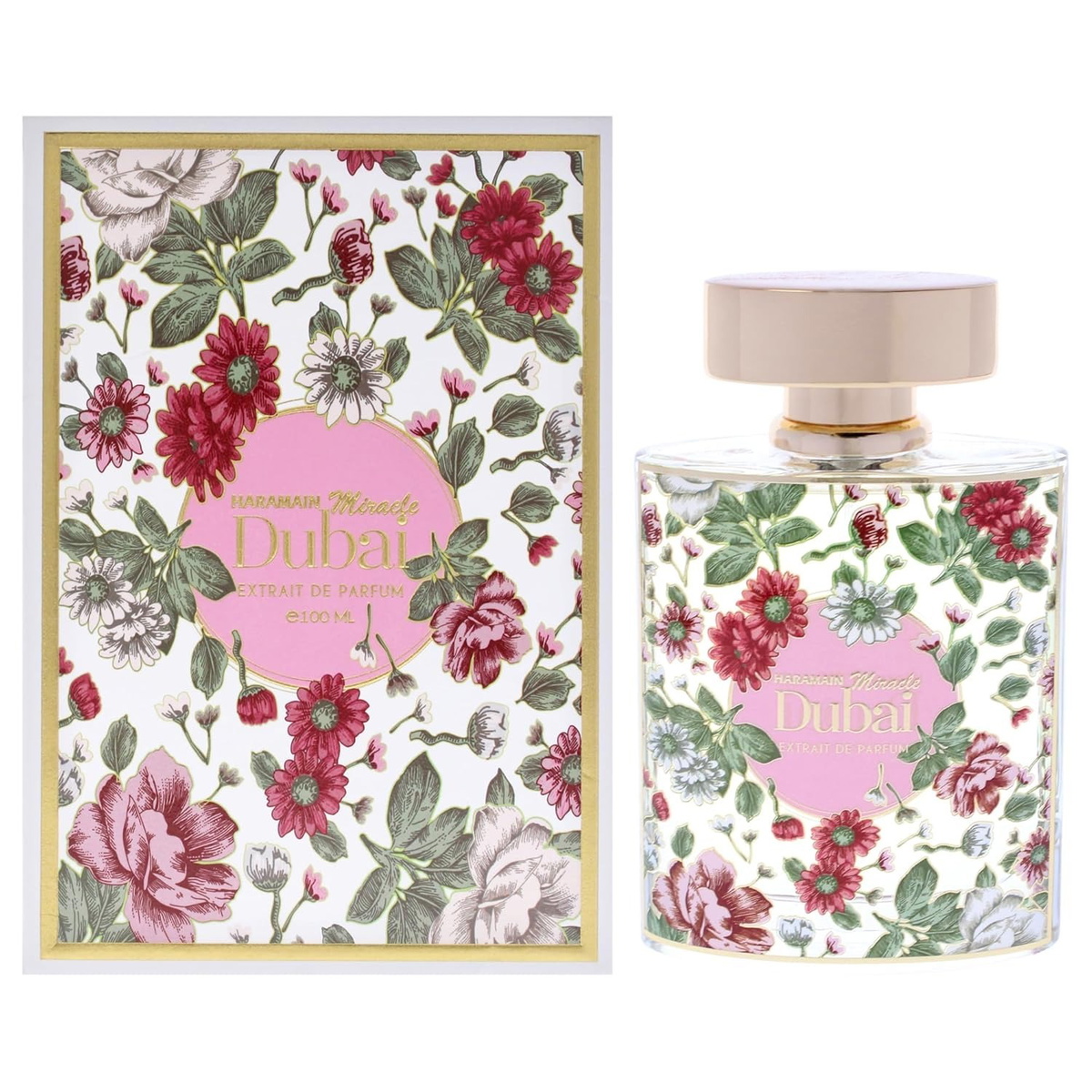 Al Haramain Ladies Miracle Dubai Extrait de Parfum Spray 3.3 oz Fragrances 6291106814965