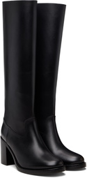 A.P.C. Black 'Les Bottes' Tall Boots
