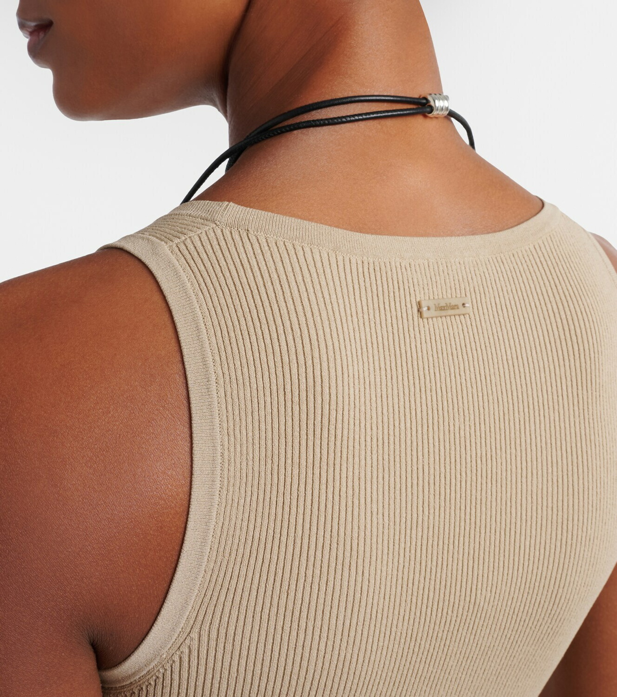 Max Mara Ribbed-knit tank top