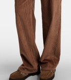 Brunello Cucinelli Cotton corduroy wide-leg pants
