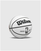 Wilson Nba Autograph Basketball Adam Silver Size 3 White - Mens - Sports Equipment