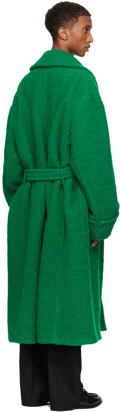 Lacoste Green Oversized Coat