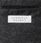 Gabriela Hearst - Kinglsey Double-Breasted Mélange Cashmere Blazer - Blue