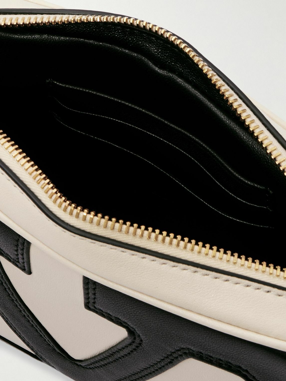 Valentino Garavani - Viva Superstar Two-Tone Leather Messenger Bag