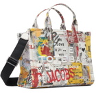 Marc Jacobs Multicolor 'The The Pop Americana Canvas Medium' Tote