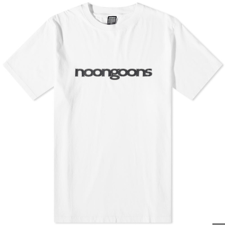 Photo: Noon Goons Men's Very Simple T-Shirt in White