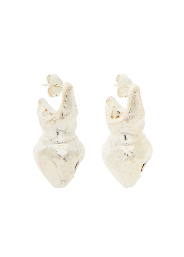 Photo: Alighieri The Vessel of Offerings Sterling Silver Drop Earrings - One Size