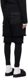 UNDERCOVER Black Layered Pants