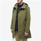 Fred Perry Men's Shell Parka Jacket in Parka Jacket Green