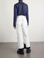 Moncler Grenoble - Wide-Leg Padded 3L GORE-TEX Ski Salopettes - White