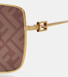 Fendi Baguette square sunglasses