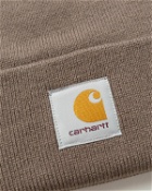 Carhartt Wip Short Watch Hat Brown - Mens - Beanies