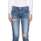 Moussy Vintage Blue MV Ridgewood Jeans