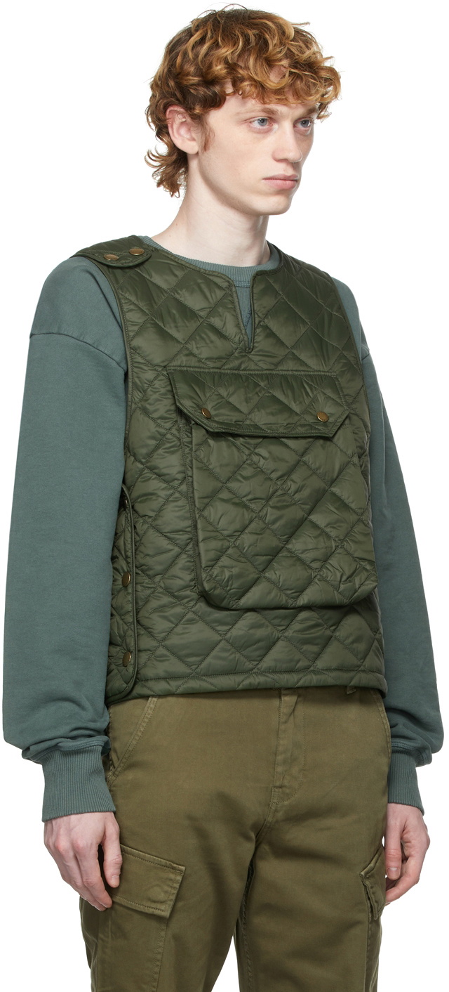 Barbour×engineered garments popo vest-