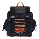 Diesel Blue M-Cage Backpack