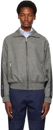 MSGM Gray Check Jacket