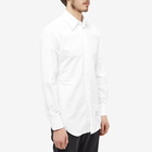 Thom Browne Men's 4 Bar Button Down Oxford Shirt in White