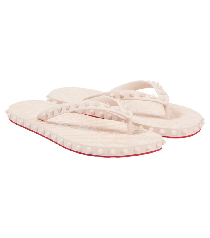 Photo: Christian Louboutin Super Loubi thong sandals