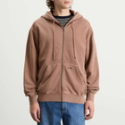 Stan Ray Men's Patch Zip Hoodie in Washed Acorn