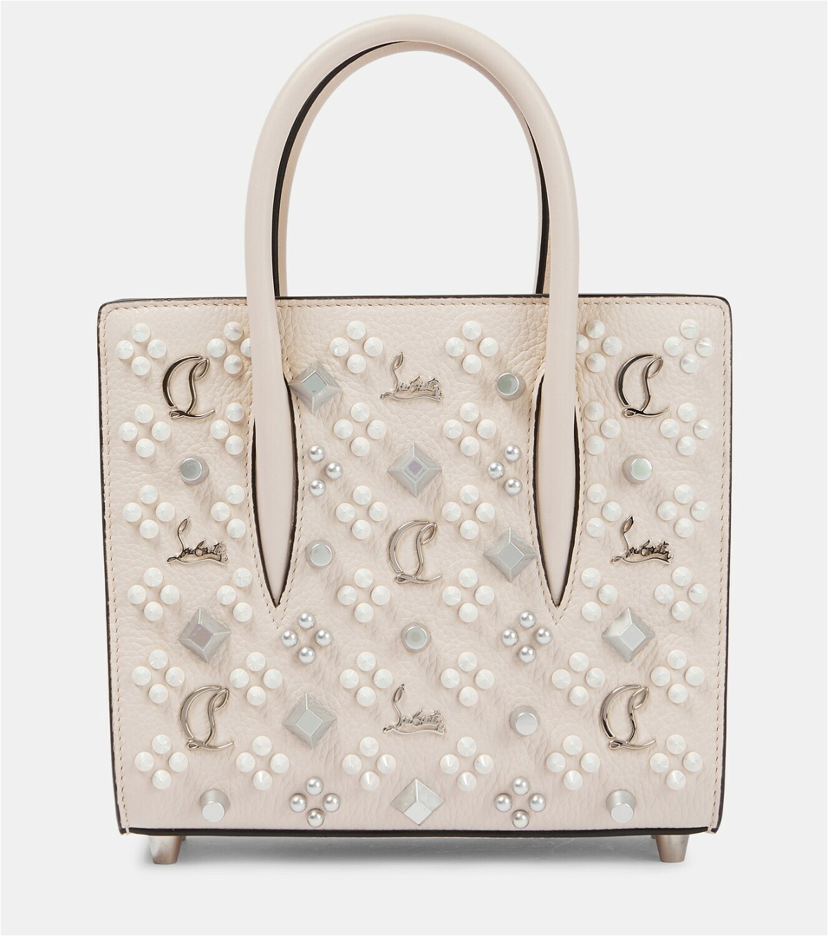 Paloma Medium Embellished Leather Tote Bag in Multicoloured - Christian  Louboutin