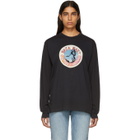 Baja East Black Stallion Medallion Long Sleeve T-Shirt