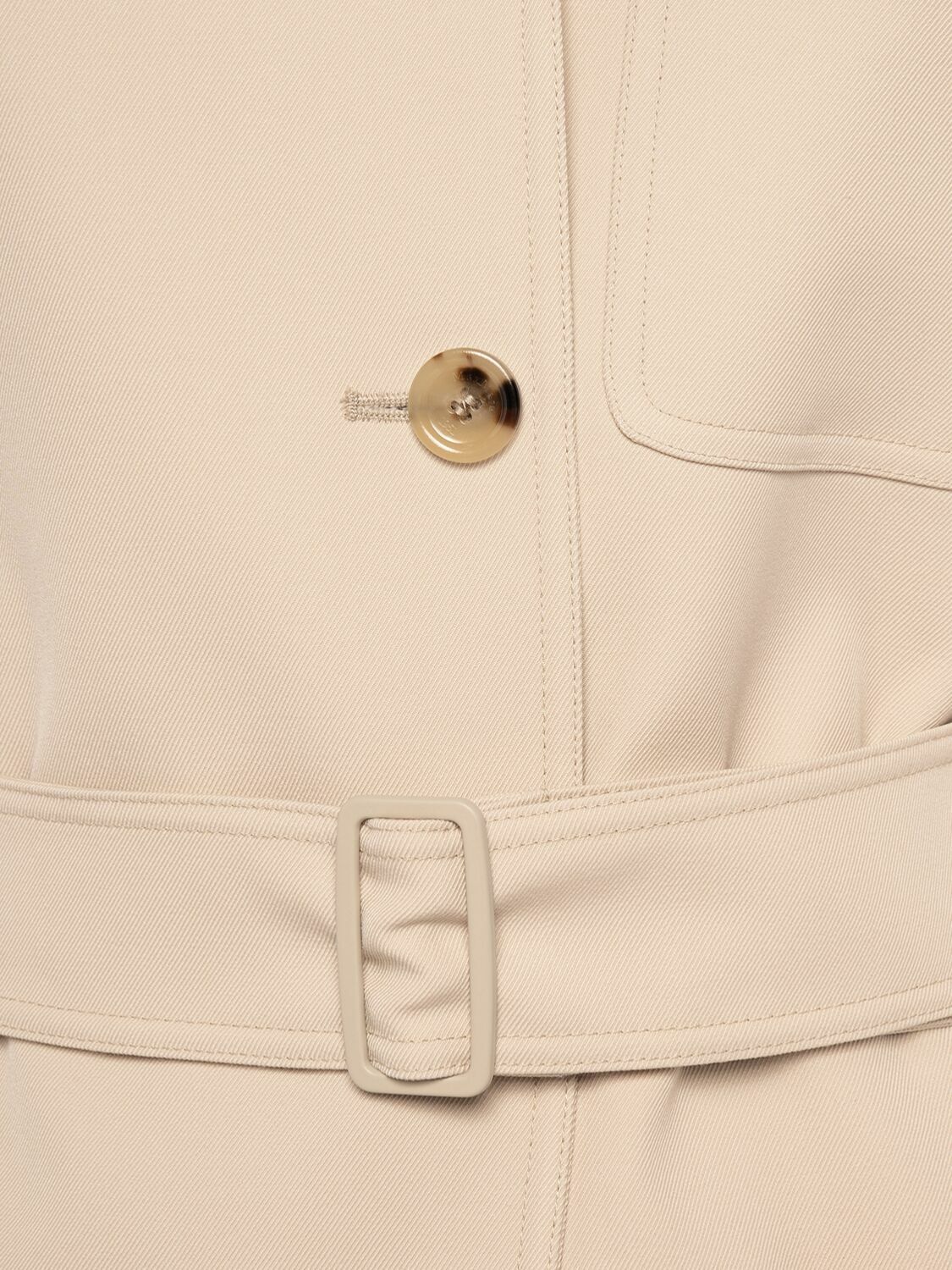 Max Mara◆PULVINO◆ギャバジン サファリ ジャケット Max Mara Pulvino ギャバジン サファリ ジャケット ベージュ