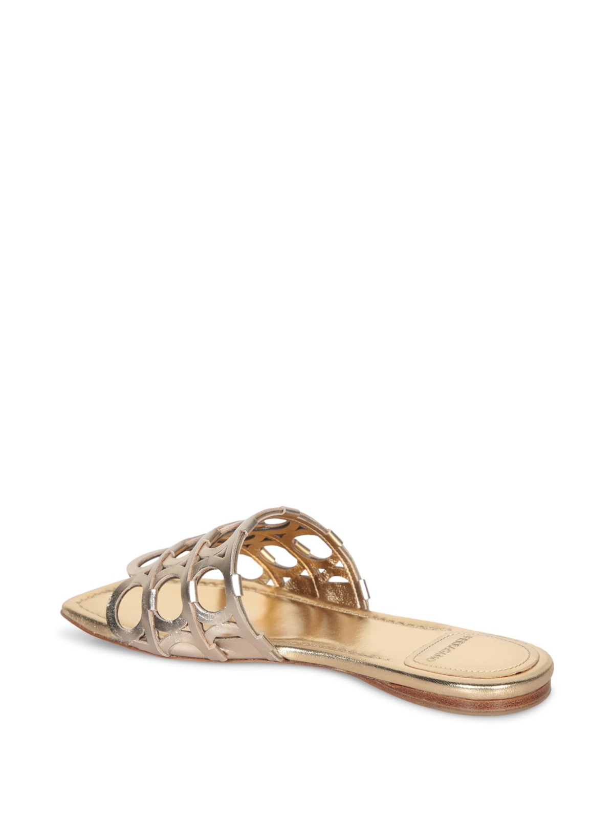 【送料&関税込】Ferragamo Erne Gancini Gold Sandals Ferragamo Erne Gancini Gold Sandals Salvatore Ferragamo