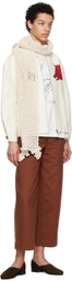 Bode Off-White Grape Scarf