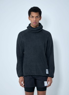 Satisfy Textured High-Neck Sweater