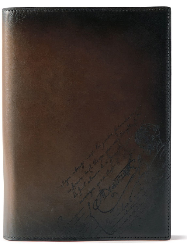 Photo: Berluti - Scritto Venezia Leather Notebook Cover