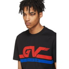 Givenchy Black GV World Tour Jersey T-Shirt