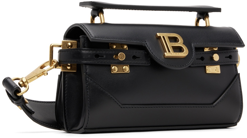 Balmain Black B-Buzz 19 Shoulder Bag Balmain