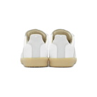 Maison Margiela White and Red Replica Sneakers