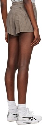Satisfy Taupe Distance Shorts