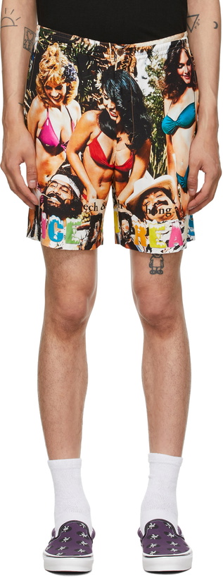 Photo: WACKO MARIA Multicolor Nice Dreams Edition Graphic Shorts