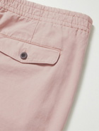 Mr P. - Straight-Leg Cotton-Twill Shorts - Pink