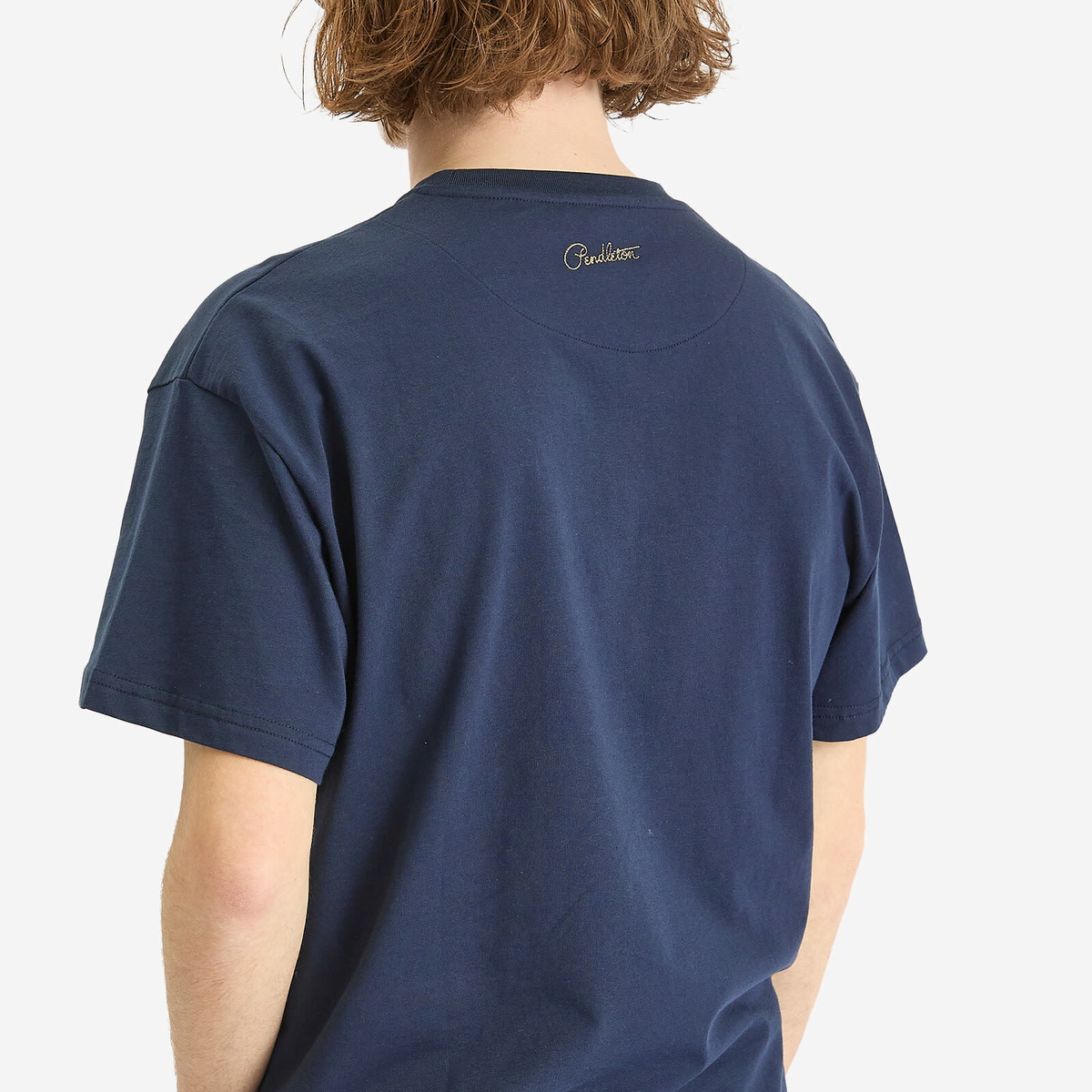 Pendleton Men's Harding Star T-Shirt in Navy/Harding