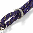 Topologie 8.0mm Rope Strap in Purple Black