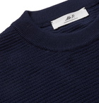 Mr P. - Striped Cotton Sweater - Blue