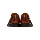 Maison Margiela Brown Leather Tabi Loafers