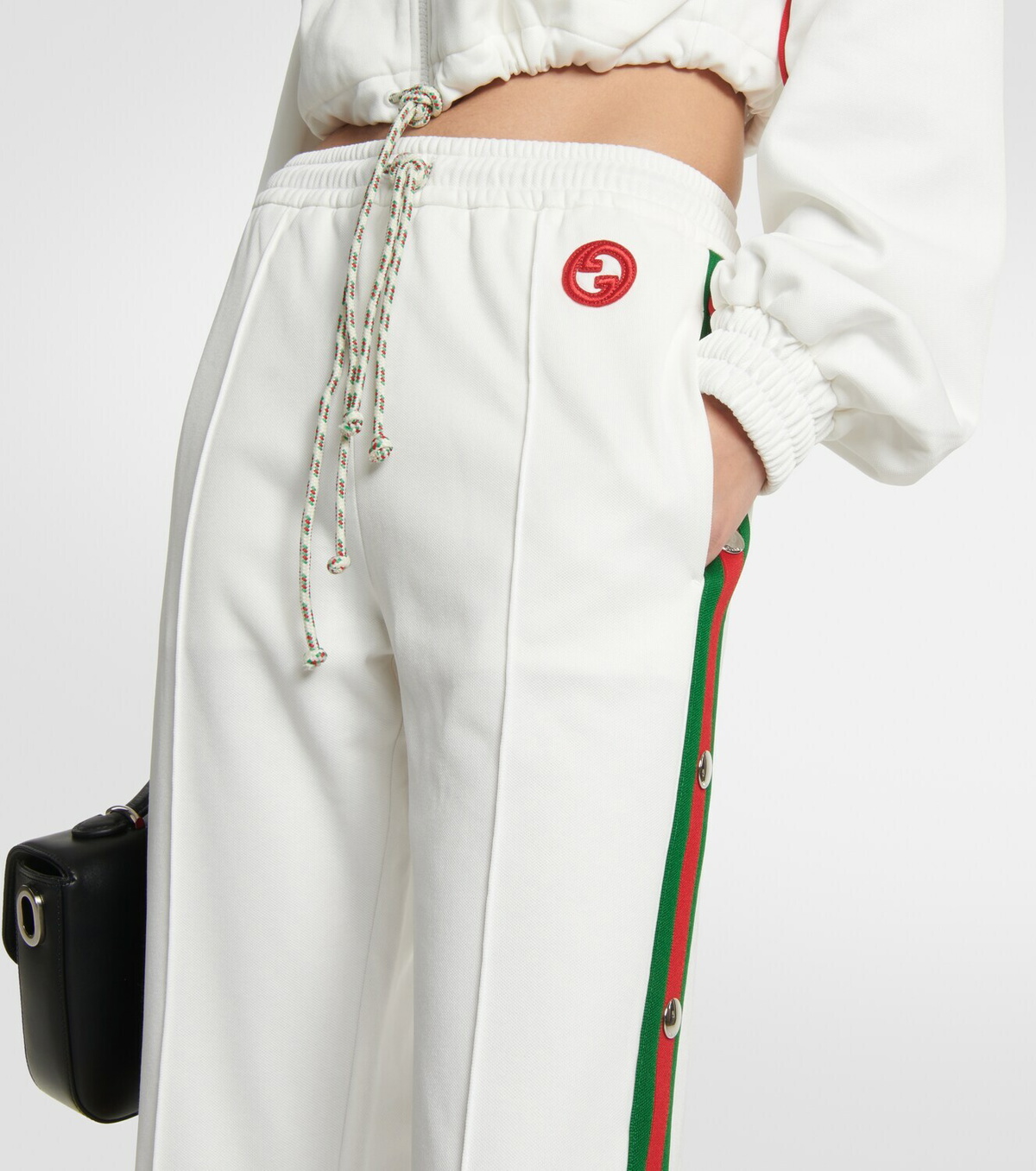 Gucci Interlocking G Web Stripe pants Gucci
