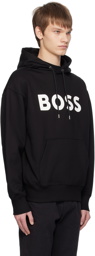 BOSS Black Bonded Hoodie