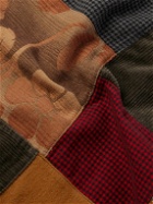 RRL - Corduroy-Trimmed Patchwork Cotton Overshirt - Multi