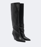 Souliers Martinez Nevada leather knee-high boots