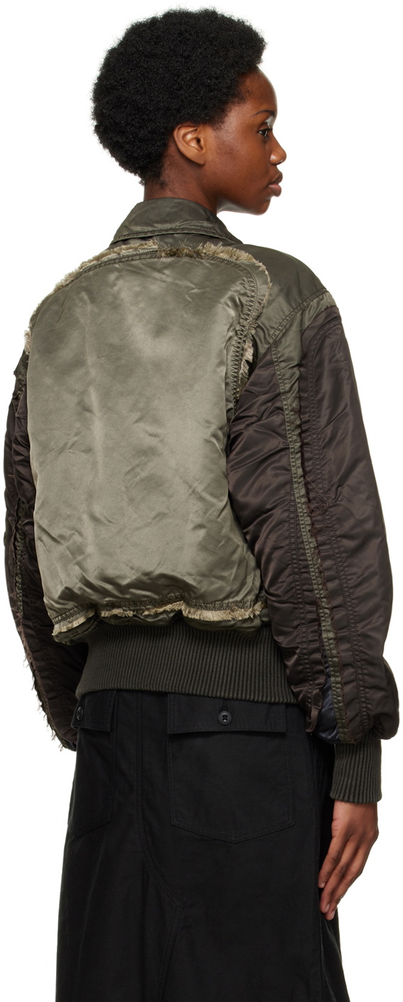 MISBHV Khaki Alpha Industries & Keinemusik Edition Bomber Jacket MISBHV