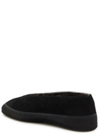 LE Monde Beryl Apres Ski Suede Ballet Flats Black