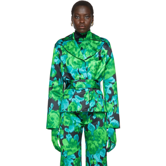 Photo: Richard Quinn Green Floral Blazer
