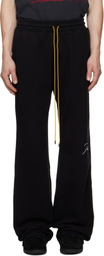 Rhude Black Classique Sweatpants
