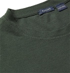 Incotex - Slim-Fit Ice Cotton-Jersey T-Shirt - Green