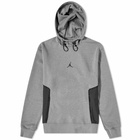 Air Jordan Men's Statement Popover Hoody in Carbon Heather/Black